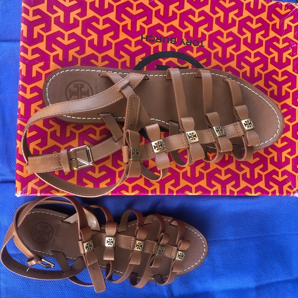 S🅾️LD Tory Burch,gladiator sandals.